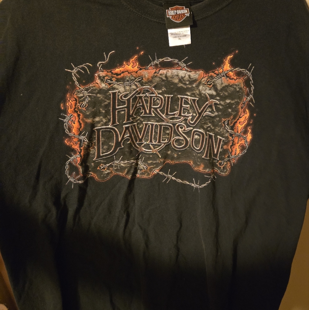 Harley-Davidson Black Graphic T-Shirt